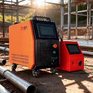 800W 1200W mesin kimpalan genggam penyejukan udara ergonomik